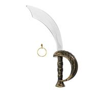 FRCOLOR Accessoires Pirate Cosplay Léger Boucle Oreille pour Fête Déguisement Adulte