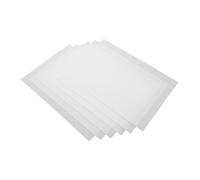 FRCOLOR Accessoires Running Réutilisables 50 Dossards de Course en Tissu Blanc Léger pour Coureurs pour Événements Sportifs et Marathons