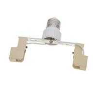 FRCOLOR Adaptateur de Douille Résistance la Chaleur en Céramique E27 vers R7s et Conversion pour Ampoules Halogènes pour Systèmes D'éclairage et Bureaux