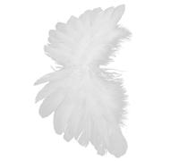FRCOLOR Ailes Ange Blanches pour Bjd Accessoires Légers et Faciles à Fixer Décoration Cosplay Noël Halloween pour Femmes