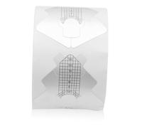 FRCOLOR Autocollants Extension Ongles Aluminium Épais Forme Poisson Manucure DIY Accessoires Nail Art