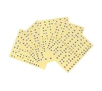 FRCOLOR Autocollants pour Manche de Guitare Lot de 7 Faciles à Installer Solide Adaptés aux Guitares Folk et Électriques