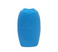 FRCOLOR bac à glaçons massant visage de glace rouleau facial pour hommes glace faciale rouleau circulation sanguine masseur de visage rouleau masseur de glace de silice Blue