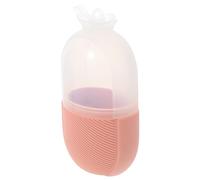 FRCOLOR bac à glaçons visage beauté porte-glaçons anti- glaçon pour le visage moule à glace domestique moule à treillis de glace masseur facial silicone de qualité alimentaire rose