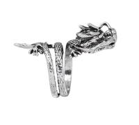 FRCOLOR Bague Homme Dragon Unique Anneau Décoratif et pour Adultes Accessoire Mode Élégant pour et Célébrations