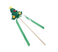 FRCOLOR Baguette Sapin de Noël Verte Accessoire Garçon Fille pour Fête et Spectacle de Fée Ludique pour Décoration et Animation Anniversaire