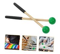 FRCOLOR Baguettes de Marimba Professionnelles avec Poignée Maillets de Percussion pour Tambour Langue Glockenspiel Xylophone de Pratiques et Accessoire pour Musiciens