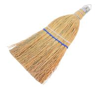 FRCOLOR Balai D’extérieur Robuste à Main en Paille Souple, Compact et Léger, pour Terrasse, Jardin et Camping - Brosse Multi-surfaces Portable pour Nettoyage de Cour, Garage et Allées