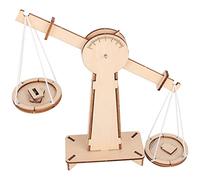 FRCOLOR Balance à Soi-Même en Bois Jouet Éducatif pour Garçon et Filles Projet Scientifique DIY Kit d'apprentissage Facile à Assembler 1 Kit