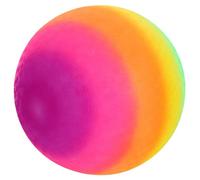 FRCOLOR Balle Sauteuse Colorée PVC pour Garçon Fille de Plage Gonflable Ballon de Jeu Extérieur et Intérieur pour Loisirs et Fêtes