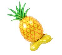 FRCOLOR Ballon Ananas Gonflable Aluminium Foil Décoration de Fête Hawaïenne Grand Format Vivid et Pratique Accessoire de Fête Unique