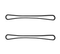 FRCOLOR Bande de Mousse de Scellement Accessoire pour Emballage et Scellage de Paquet 2pcs, Matériau Noir, Précision D'étanchéité pour Machine sous Vide