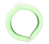 FRCOLOR Bande Rafraîchissante Nuque en Gel Vert, Pack de Glace Réutilisable Ajustable, Compresse Froide pour Soulagement Thermique, Chaud-froid pour L’été, Utilisation Santé