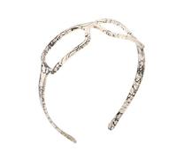 FRCOLOR Bandeau Cheveux Femme Antidérapant Motif Serpentin PC Style Lunettes de Soleil Ajustable pour Visage et Fêtes Design Taille Unique