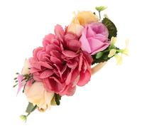 FRCOLOR Bandeau Cheveux Fleur Bébé Accessoires Néon Bandeaux Filles Bébé Fille Élastiques à Cheveux Pour Filles x Pour Femmes Nouveau-né Tissu De Soie Violet,mauve