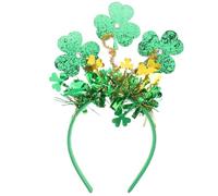 FRCOLOR Bandeau Confortable Pour La Saint-patrick -tête Vert Avec Trèfle Porte- Pour Les Fêtes