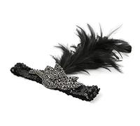 FRCOLOR bandeau de de mariage hair charms hair toppers porte de plein air couvercle anti eclaboussure Accessoires des années 20 pour femmes bandeaux à clapet pour femmes polyester