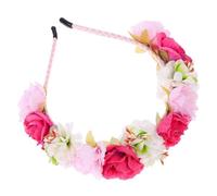 FRCOLOR bandeau de fleurs Fleur bandeau mariage casque de bal couronnes de fleurs couronnes de fées pour femmes ne ne de cheveux de casque de fée en tissu