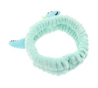 FRCOLOR Bandeau De Maquillage Cartoon Dinosaure Headband Mignon Pour Spa Et Lavage Visage Accessoire Et Pratique Pour Maison Vert