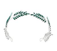 FRCOLOR Bandeau De Mariée Style Déesse Couronne De Feuilles Accessoires Pour Cheveux De Mariage Bandeau En Cristal Bijoux Pour Femmes