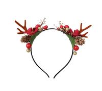 FRCOLOR Bandeau de Style Japonais Doux Pince à Cheveux de Style Coréen Serre-tête Élan pour Fête de Noël Accessoire de Coiffure pour Spectacle