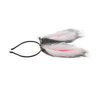 FRCOLOR bandeau d'oreille de lapin bandeaux pour femmes bandeau de lapin couvre-chef de lapin à lapin en peluche velu bunny ears mignonette coiffe de fête coiffure femme en tissu