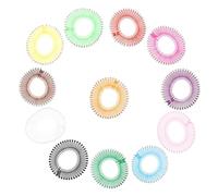 FRCOLOR Bandeau Élastique Circulaire 12Pcs Peigne à Cheveux Extensible Support de Bandeau Confortable Accessoire Coiffure Pratique pour Maquillage