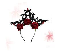 FRCOLOR bandeau femme hair charms couronne gothique couronne de fleur accessoire fete couronne fleur bandeau de fête bandeau rétro accessoires de cheveux pour femmes