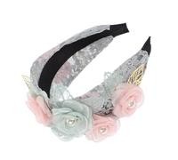 FRCOLOR Bandeau Floral Pour Femme - Écharpe Danniversaire Accessoire Pour Cheveux Marguerite Parfait Pour Les Invités De Mariage Bandeau De Fête