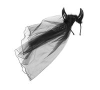 FRCOLOR Bandeau Halloween de Mouton pour Cosplay Accessoire de Costume de Fée Noire pour Célébrations et Fêtes Thématiques