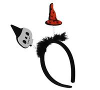 FRCOLOR Bandeau Halloween Tête de Mort Alliage Stable et Confortable Accessoire de Fête Déguisement Chapeau de Magicien Unisexe Cadeau pour Soirée Carnavalesque