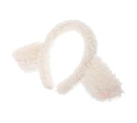 FRCOLOR Bandeau Oreilles D'agneau en Peluche Mignon pour Garçon et Filles 1 Taille Unique Doux et Confortable Accessoire Cheveux Cosplay Fête