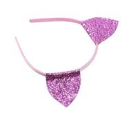 FRCOLOR Bandeau Oreilles de Chat Décoratif pour Cheveux Garçon et Filles Taille Unique Violet Accessoire Fête Anniversaire Cosplay Fille