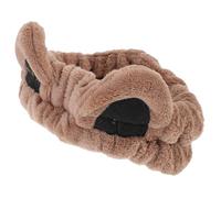 FRCOLOR bandeau oreilles de chat headband Bandeau de chat x de soins de la peau pour femmes de lavage du visage pour se laver le visage femme en tissu Coffee