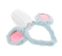 FRCOLOR Bandeau Oreilles de Souris avec Toque de Chef Blanche Accessoire Déguisement pour Anniversaire Bandeau Confortable et Doux pour Garçons et Filles