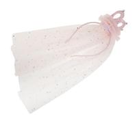 FRCOLOR Bandeau Voile De Mariage Pour Filles Couronne Accessoires De Cheveux De Mariée Pour Fête D'Anniversaire Et Photographie Couvre-Chef Pour Filles