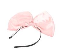 FRCOLOR bandes de cheveux femme deguisement déguisement mignonette original fete vague de cheveux de sirène coiffe de boeknot prise pinces à cheveux à bandeau nœud rose