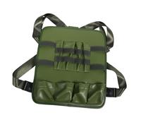 FRCOLOR Barber Tool Organizer Bag Portable Chest Pouch With Padded Compartments For Hairdresser Scissors Clippers And Hair Styling Accessories