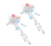 FRCOLOR Barrettes À Cheveux Chinoises Ensemble De Pinces À Cheveux À Fleurs Accessoires Pour Cheveux Pour Femmes Pinces À Tempérament Pour Un Usage Quotidien