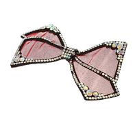 FRCOLOR Barrettes À Cheveux En Forme De Nœud Pour Fille Motif Floral Petites Pinces À Cheveux Scintillantes En Forme De Pour Mignonnes Décoratives Pour Mariage