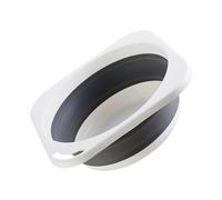 FRCOLOR Bassine Pliable Multifonction Portable et Légère pour Lavage Visage Légumes et Adaptée Cuisine Camping et Extérieur Moyenne Gris