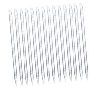 FRCOLOR Bâtonnets Repousse-ongles pour Cuticules Réutilisables 100 Pcs 9,5 Cm Plastique Bleu Précis Nail Art Professionnel et Soin des Ongles à Domicile