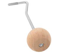 FRCOLOR Batte de Pédale de Grosse Caisse en Bois Courbé Accessoire pour Batterie Tête de Marteau pour Batteurs de Pédale Contrôle Dynamique Instrument de Percussion Pratique et