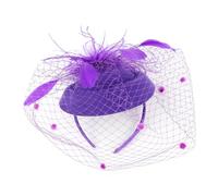 FRCOLOR Beret Maille Pour Mariage Accessoire Coiffure Et Élégant Serre-tête Mariage Pour Femme Plages Et Fêtes