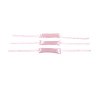 FRCOLOR Bigoudis sans Chaleur 3 Pièces pour Cheveux Longs et Moyens, Bande Épaissie Rose, Rouleaux à Boucles sans Effort pour Coiffure Nocturne, sans Dommage ni Chaleur