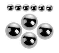 FRCOLOR Billes De Mélange Pour Peinture 20 Pcs 5 Mm Acier Inoxydable Agitation Vernis à Ongles Outils Pour Manucure Et Loisirs Créatifs