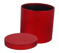 FRCOLOR Boîte à Arrangements Floraux Ronde en Carton Rouge, Mini Boîte à Fleurs Élégante, Ferme Risque Mains, pour Présents et Décoration Intérieure ou Extérieure