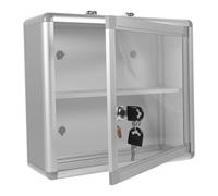 FRCOLOR Boîte à Médicaments Portable avec Verrouillage Sécurisé Boîte de Rangement Pratique pour Maison Déplacements Urgence Légère et Multi-usage avec Poignée Facile à Transporter