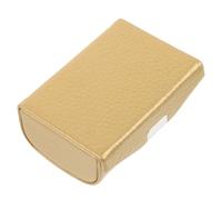 FRCOLOR Boîte avec Miroir Organisateur De Maquillage Portable pour Sac à Main Rangement Compact pour Rouges à Doré Texturé