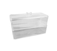 FRCOLOR Boîte boite rangement boite de rangement caisson de rangement boite compartiment rangement organisateur de cosmétiques pot de maquillage transparent étui organisateur cosmétique